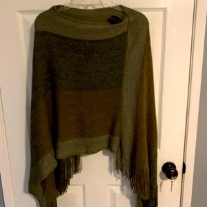 Poncho to keep you warm.